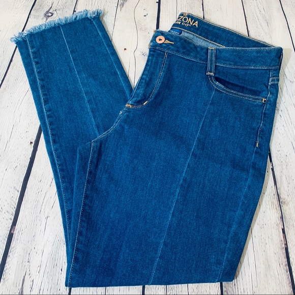 Arizona Jean Company Denim - Arizona Jeans | Curvy Fringe Ankle Jean Size 15